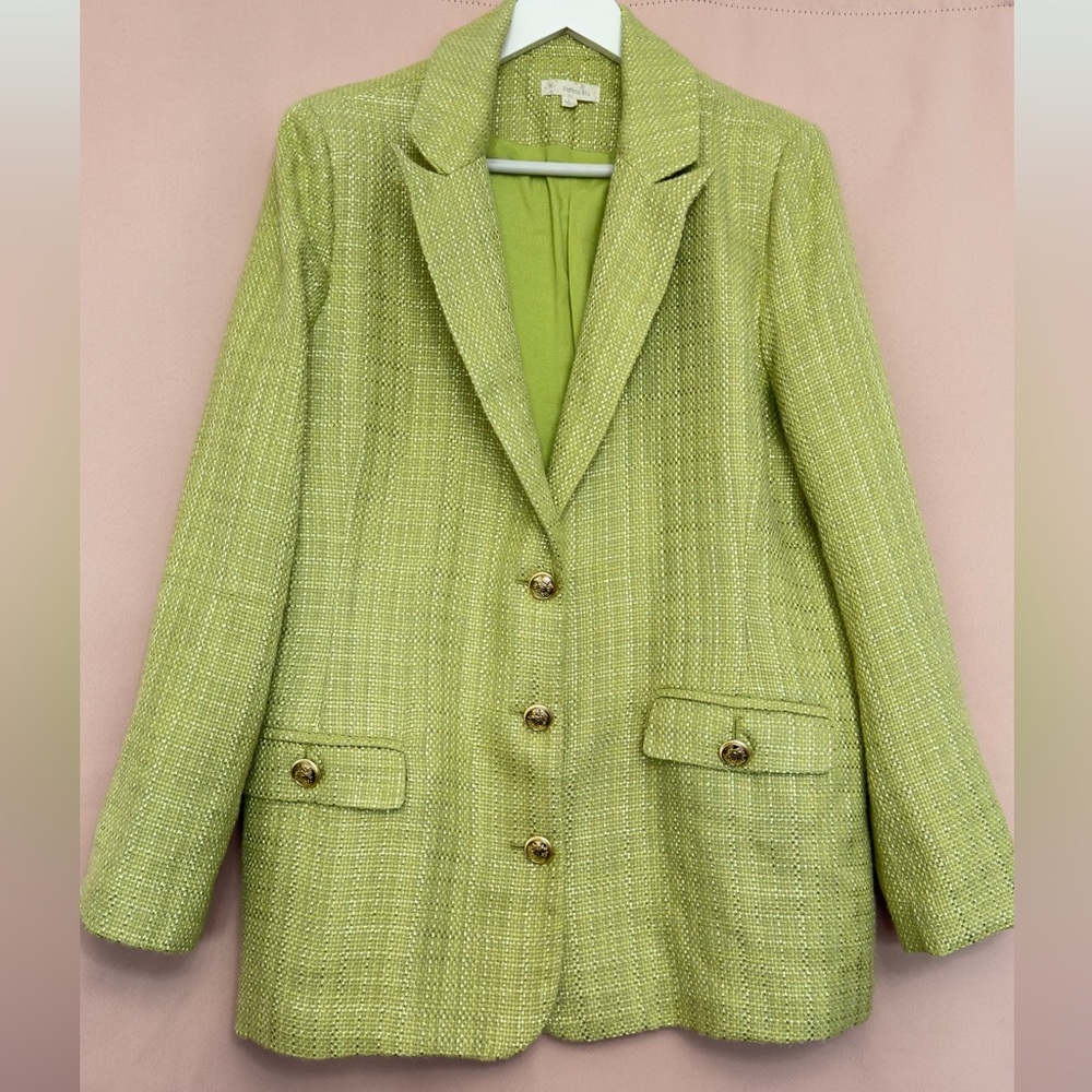 Vintage Tweed Blazer | Classic Luxe Look